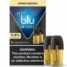MY BLU INTENSE 4% HONEYMOON ECIG 5CT BOX