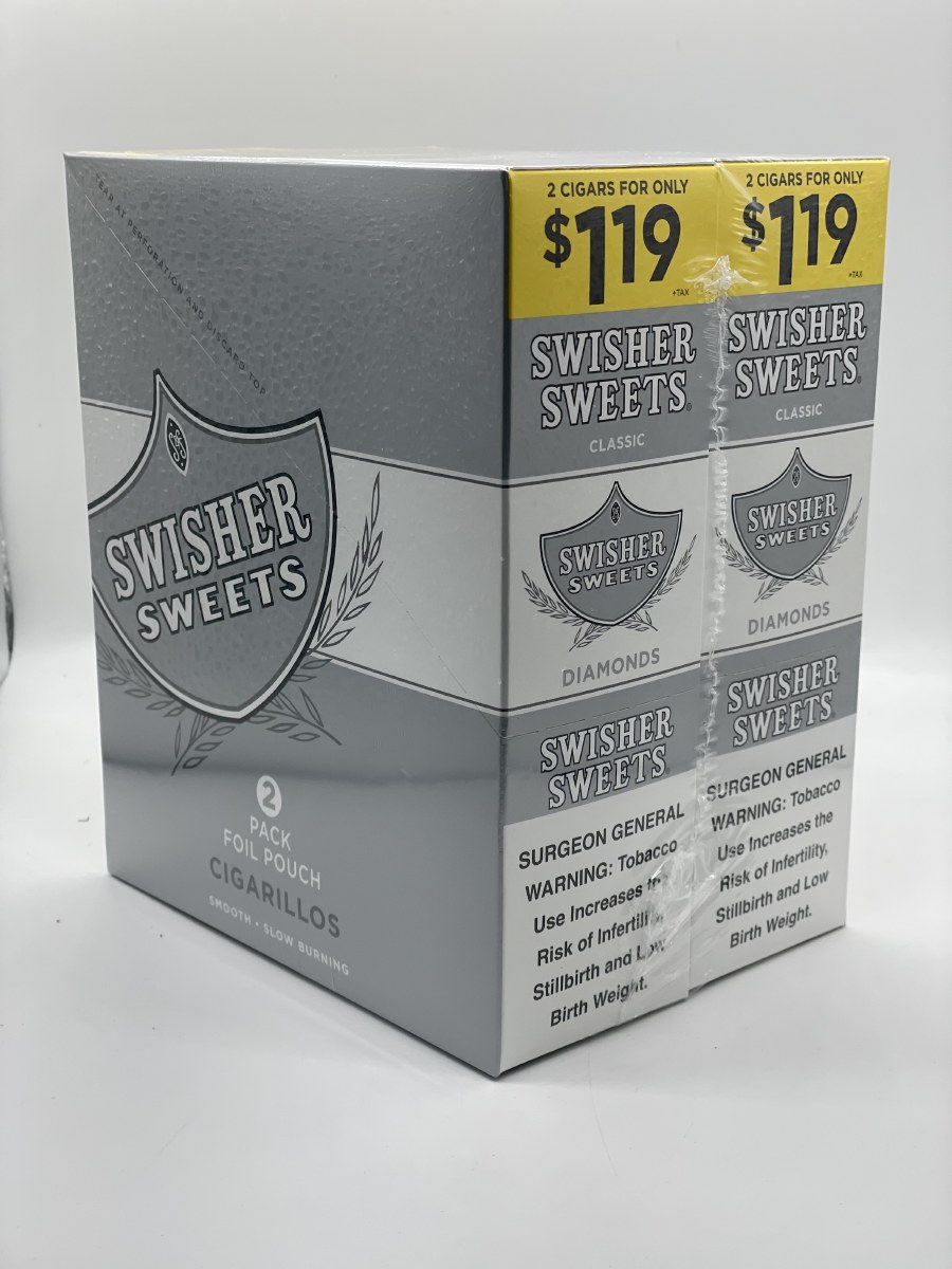 SWISHER SWEETS 2/1.19 DIAMONDS 30CT BOX