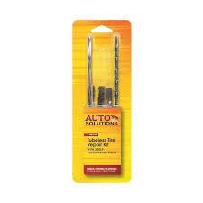 AUTO SOLUTIONS TUBELESS TIRE REPAIR 3PC KIT EACH
