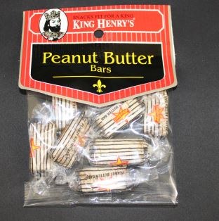 KING HENRY PEANUT BUTTER BARS REGULAR EACH