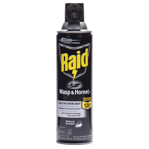 RAID 14OZ WASP & HORNET BUGS SPRAY EACH