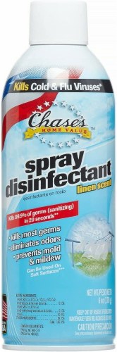 DISINFECTANT 6OZ CHASES SPRAY LINER SCENT EACH