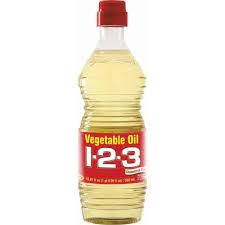 123 VEGETABLE COOKING OIL 16.91OZ BOTTLE EACH