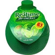 REAL LIME 4.5OZ 100% REAL JUICE EACH