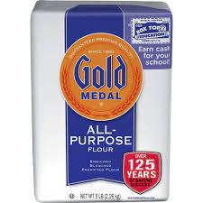 GOLD MEDAL ALL PURPOSE FLOUR 2LB EACH
