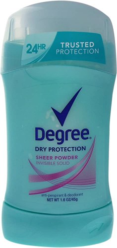DEGREE 1.6OZ STICK SHEER POWER EACH