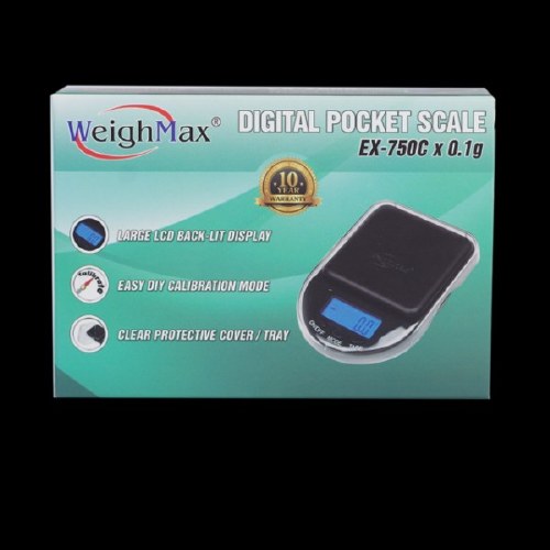 WEIGHMAX SCALE EX-750C X 0.1G EACH