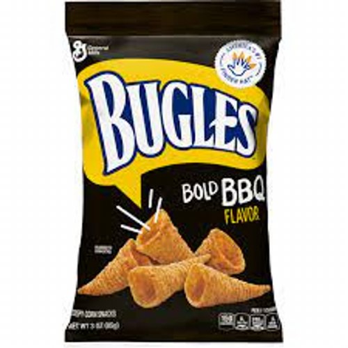 BUGLES 3OZ BBQ FLAVOUR EACH
