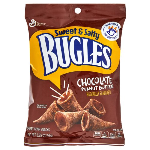 BUGLES 3OZ CHOCOLATE PEANUT BUTTER EACH