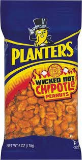PLANTERS 6OZ WICKED CHIPOTLE PEANUT EACH
