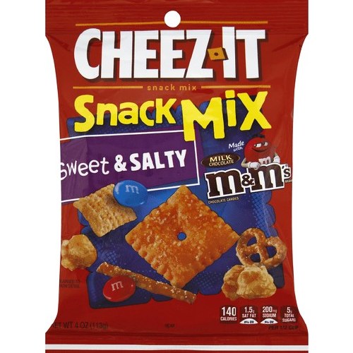 CHEEZ IT 4OZ SWEET & SALTY EACH