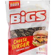 BIGS SEED 5.35OZ CHEESE BURGER EACH