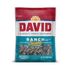 DAVID 5.25OZ JUMBO SEEDS RANCH EACH