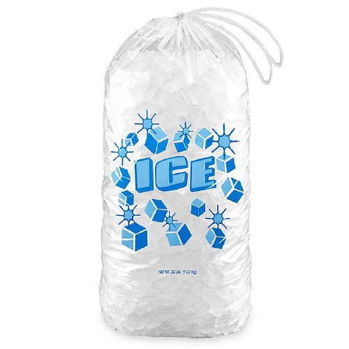 ICE BAG 20 LBS WITH DRAWSTRING 2