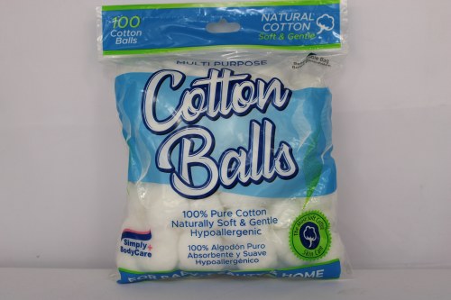 COTTON BALL MULTI USE 100PC EACH