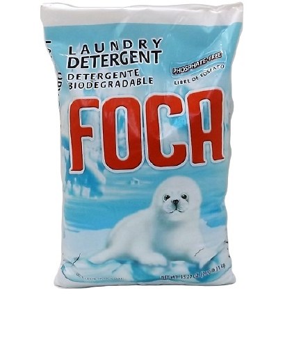 FOCA LAUNDRY 35.27OZ  DETERGENT POWDER 1KG EACH