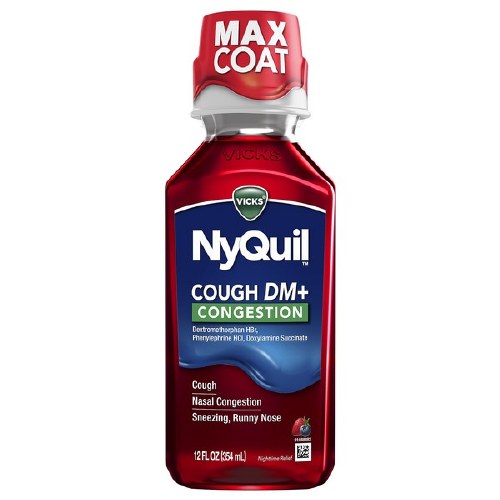 NYQUIL 12OZ DM COUGH CONGESTION EACH
