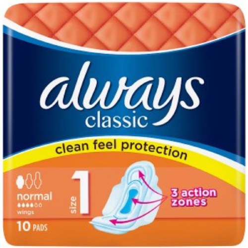 ALWAYS CLASSIC 10PADS EACH