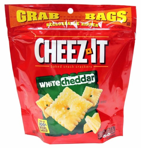 CHEEZ IT 7OZ BAG WHITE CHEDDAR EACH