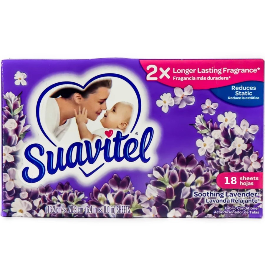 SUAVITEL 18 SHEETS LAVENDER EACH
