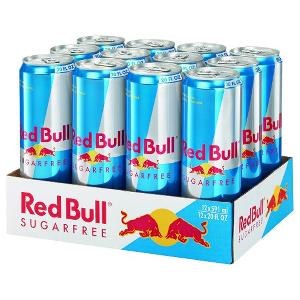 RED BULL 20OZ REGULAR SUGAR FREE 12CT CASE