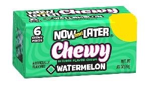 N&L 0.93OZ CHEWY WATERMELON 24CT BOX