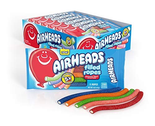AIRHEAD 2OZ FILLED ROPES 18CT BOX
