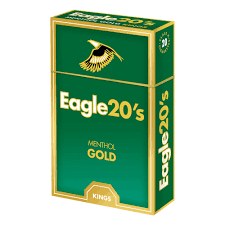EAGLE 20S MENTHOL GOLD KING BOX