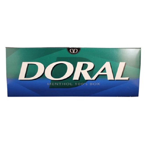 DORAL 100 MENTHOL BOX