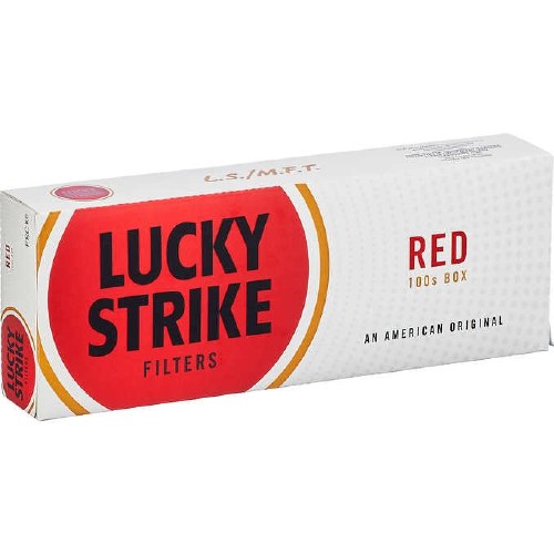 LUCKY STRIKE RED 100 BOX