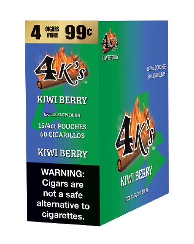4KING 4/99c KIWI BERRY POUCH 15CT BOX