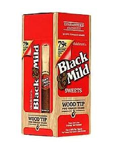 B&M 79c SWEET WOOD TIP 25CT BOX