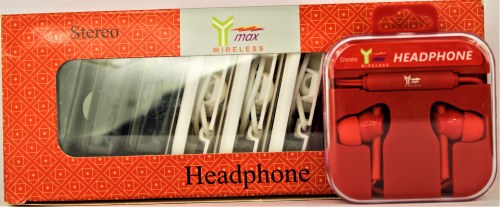 YMAX  STEREO HEADPHONE 10CT BOX