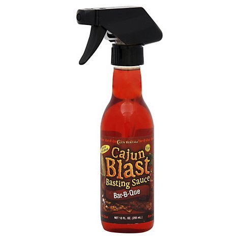 CAJUN BLAST 10OZ BAR B QUE BOTTLE 1CT