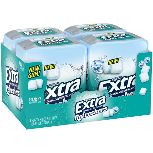 EXTRA REFRESHERS POLAR ICE 4CT BOX