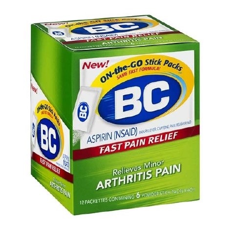 BC ARTHRITIS GREEN 6PK 12CT