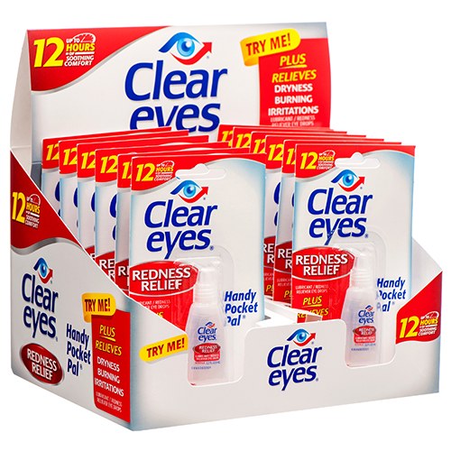 CLEAR EYES 0.2OZ 12CT BOX
