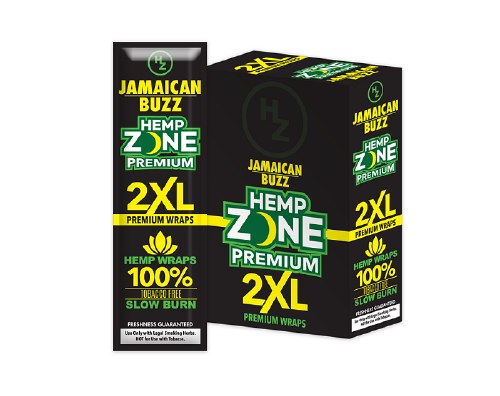 HEMP ZONE PREMIUM J.BUZZ 2XL 25CT BOX