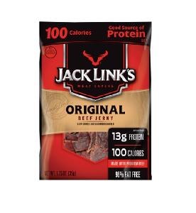 JACK LINKS 1.25OZ ORIGINAL BEEF JERKY 10CT BOX