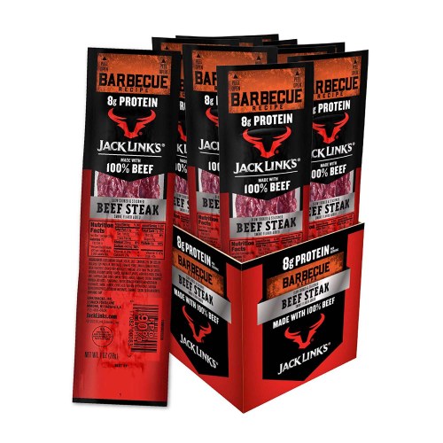 JACK LINKS 1OZ BBQ BEEF STEAK 12CT BOX