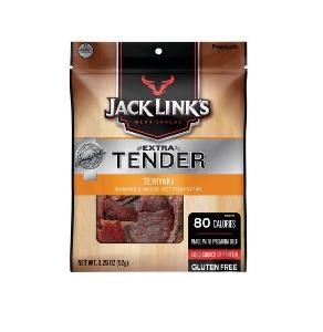 JACK LINKS 3.25OZ EXTRA TENDER TERIYAKI EACH