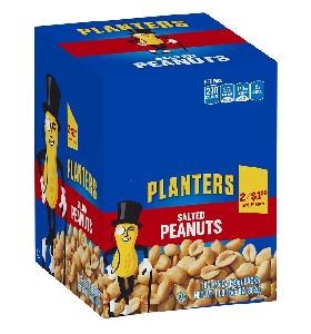 PLANTERS 1.75OZ SALTED PEANUTS 18CT BOX