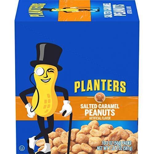 PLANTERS 2OZ SALTED CARAMEL PEANUTS 10CT BOX