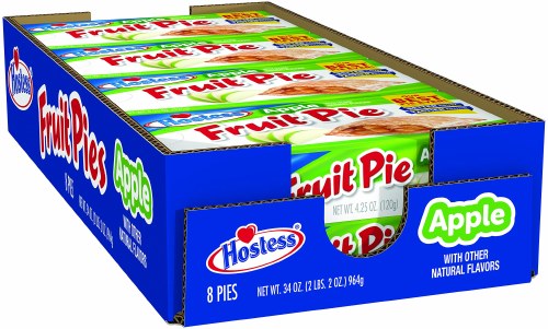 HOSTESS 4.25OZ APPLE FRUIT PIE 8CT BOX