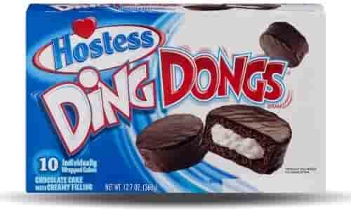 HOSTESS 2.5OZ DING DONG CHOCOLATE CAKE 6CT BOX