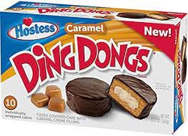 HOSTESS 2.55OZ DING DONG CARAMEL 6CT BOX