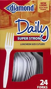 DAILY SUPER STRONG FORKS 20CT BOX