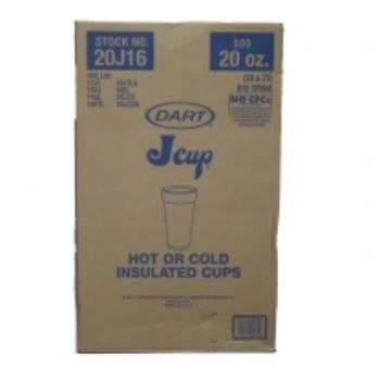 DART 20OZ 20J16 CUPS 500CT BOX