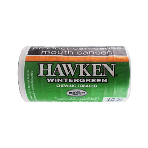 HAWKEN 1.2OZ LONG CUT WINTERGREEN 5CT ROLL