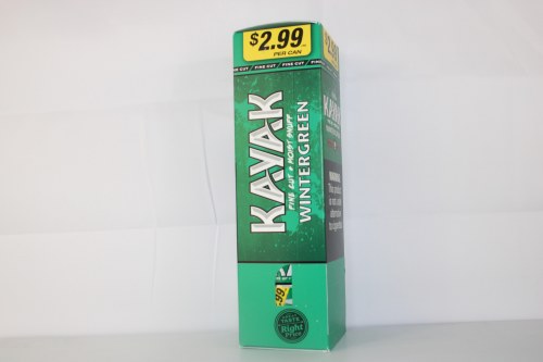 KAYAK FINE CUT WINTERGREEN NEW 10CT BOX